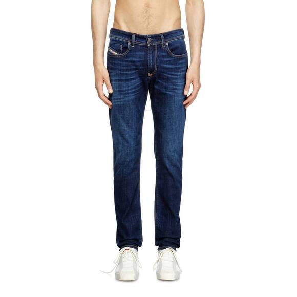 NEW DIESEL 1979 sleenker skinny jeans in dark blue